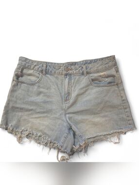 BDG Light Wash Denim A-line Shorts